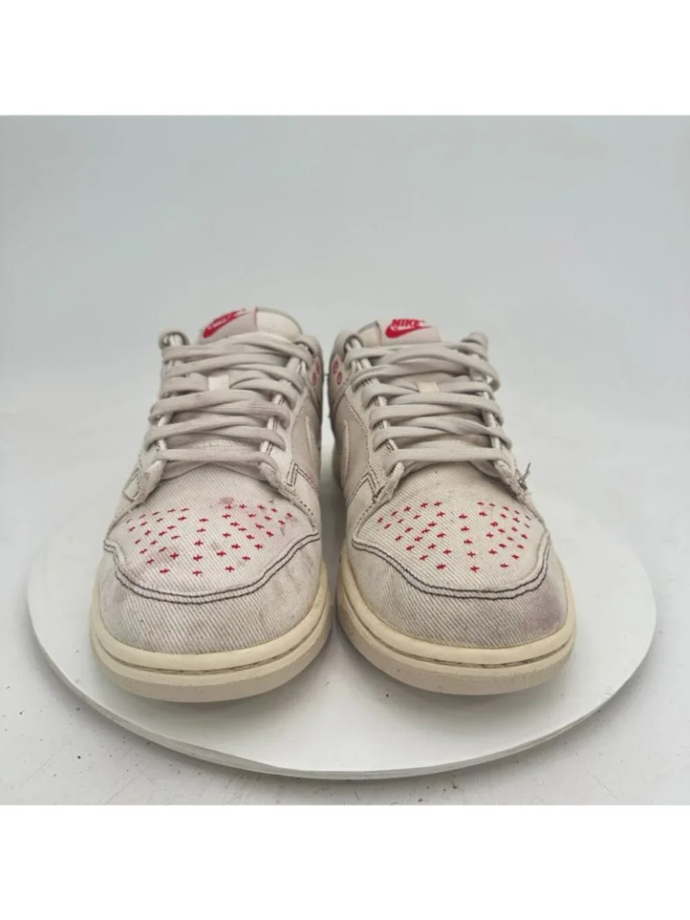 Nike Dunk Low Sashiko Men Size 11 DV0834-100 Denim Orewood Brown White Shoes